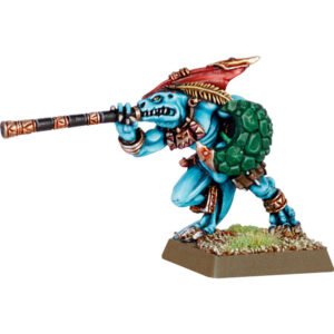 Lizardmen Skink Chief with Blowpipe B083