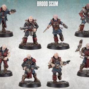 Necromunda Hive Secundus Brood Scum (8-person group, reference image) E751