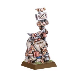 Dwarf Runelord with Staff B026