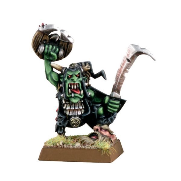 Night Goblin Boss with Sword and Shield B151