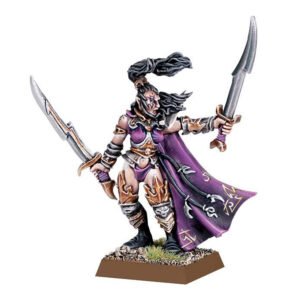 Dark Elf Dreadlord with additional Hand Weapon B248