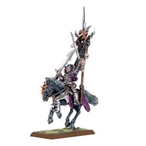 Dark Elf Battle Standard on Dark Steed B270