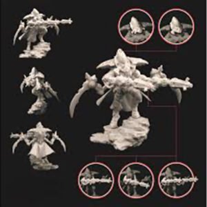 Ghost Miniatures Warp Spider Exarch E138