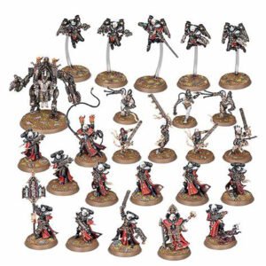Sisters of Battle Army(1x Battle Sisters Squad,Seraphim Squad,Mistress Repentance,Penitent Engine,Canoness,4x Acro Flaggellants) E245