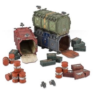 Munitorum Armored Containers terrain (only 1 sprue) E250