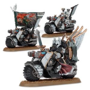 DARK ANGELS RAVENWING COMMAND SQUAD E386