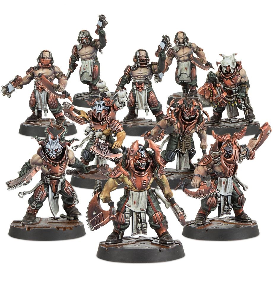 Necromunda:Corpse Grinder Cult Gang(Five-member team) E515