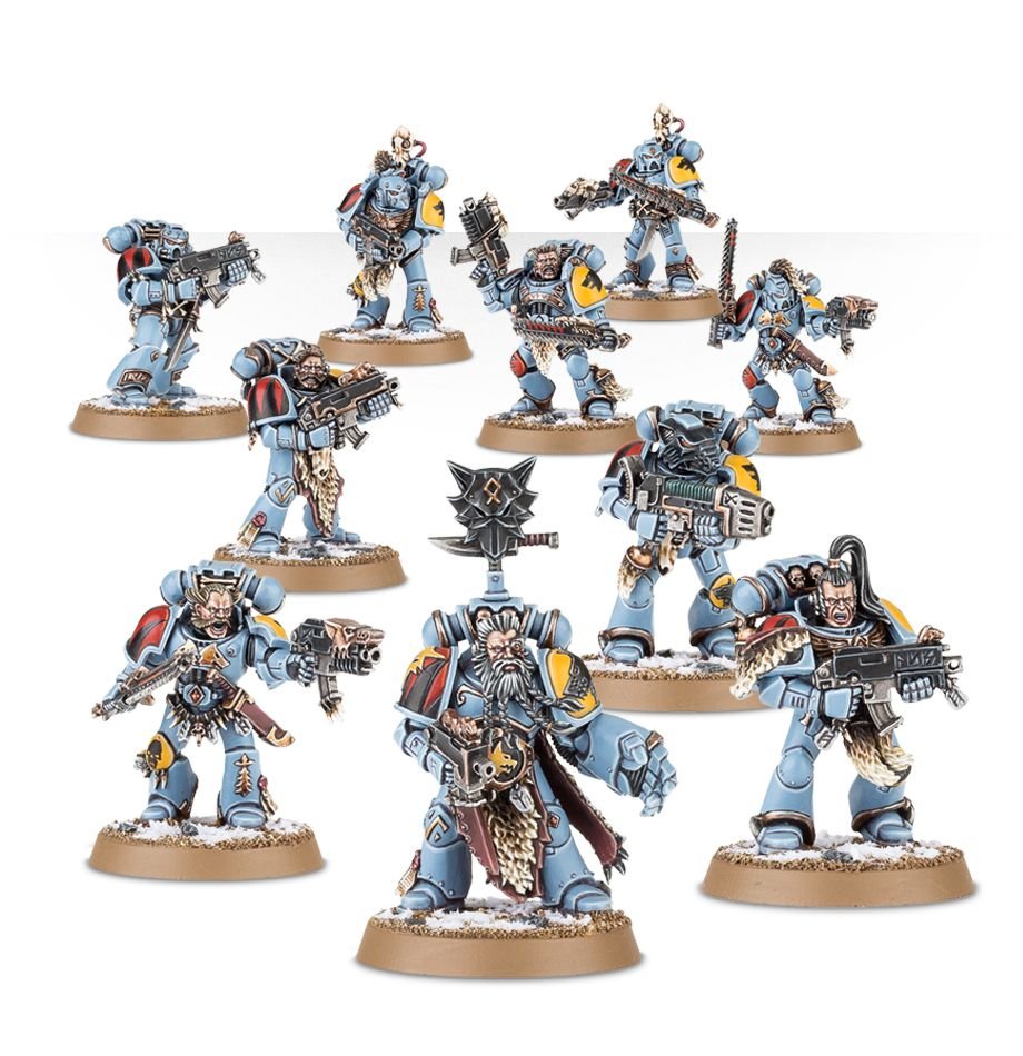 SPACE WOLVES Grey Hunters E538