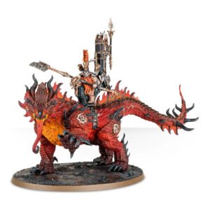 Fyreslayers Auric Runefather on Magmadroth F155